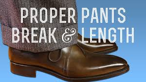 Check out our mens dress pants selection for the very best in unique or custom, handmade pieces from our pants shops. Proper Pants Break Length How To Hem Suit Trousers Dress Slacks Chinos Full Half Or No Break Youtube