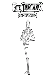 Choose a month, choose a font, print the page, color the coloring page and cretae the most personal calendar. Hotel Transylvania 3 Para Colorear Novocom Top