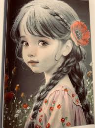 Woodland friends by Morgan skye. Polychrmos prismacolor pencils gel.pen  sharpie makeup acrylic paint.