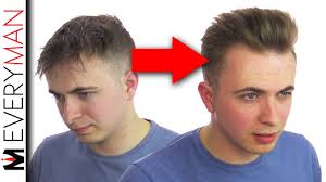 Spiky textured quiff another good way to style fine hair is to add texture to them using some hair products such as wax or gel. 5 Best Products For Fine Thin Hair Men More Volume Thicker Hair Tips Guide Youtube