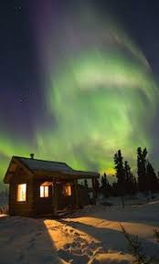 Northern Lights Dance Over A Cabin In Fairbanks Alaska Photo Northernlights32200 On Flickr Http Itz Northern Lights Alaska Photos Alaska Northern Lights