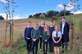 Tree-lined Avenue of Peace created at Fife church to honour war dead
