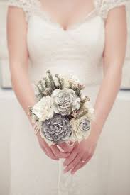 These are light so kelly used a length of floral wire glued to the bottom. Diy Wedding Bouquet Paper Bridal Flower Tutorial