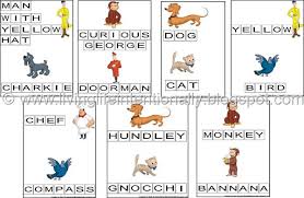 Curious George For Core A 123 Homeschool 4 Me Curious George Curious George Characters