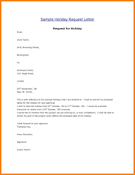 New Sample Letter Of Vacation Leave Lettering Resume Format Vacation