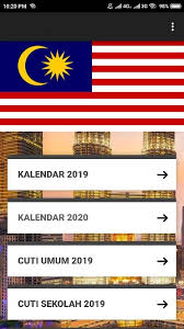 Cuti sekolah malaysia boleh dibahagikan kepada dua kumpulan: Calendar Malaysia 2019 For Android Apk Download