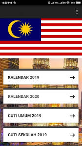 Download free yearly 2019 calendar printable pdf template with holidays which can be print here. Calendar Malaysia 2019 For Android Apk Download