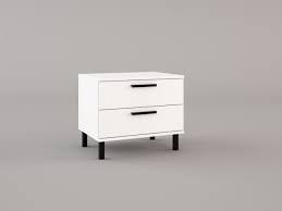 This modern white 3 drawer dresser is simplistic and very sleek. Lyon Nightstand Contemporary Nightstands And Bedside Tables By La Wiola Decor Inc Houzz