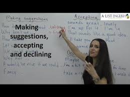 Contoh 10 soal pilihan ganda tentang offering help beserta jawabannya 12837374 1. Making Suggestions Accepting Declining In English Youtube