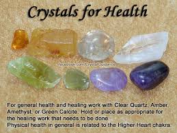 Crystals For Health And General Healing For General Health And Healing Work With Clear Quartz Amber Amethyst Or Green Cal Crystals Healing Crystal Healing