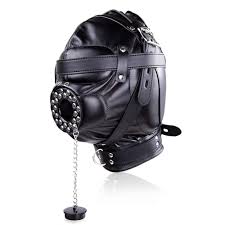 Dildo Gag Mask - Masked Dildo Gag Submission Play