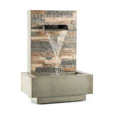 Discounted european style marble circular and wall garden fountains. Blumfeldt Watergate Garden Fountain In Outdoor 15w Pump 10m Cable Galvanized