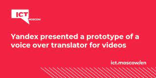 На жаль, цей документ ще не перекладено на українська мову. Yandex Presented A Prototype Of A Voice Over Translator For Videos