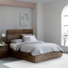 West Elm Sander Bed Contemporary Bedroom Furniture Bedroom Furniture Contemporary Bedroom