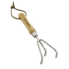 Stainless Steel Hand 3 Prong Cultivator Garden Tools Stainless Steel