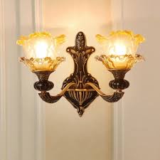 The industrial wall sconces are perfect décor for a beautiful house that adds a touch of industrialized feel to the living room, family room, office. Metal Curved Arm Wall Lamp Traditional 1 2 Bulbs Living Room Wall Sconce Lighting In Brass With Flower Glass Shade Beautifulhalo Com
