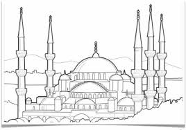26 gambar mewarnai terbaru untuk anak tk paud sd tayo tobot dll. 15 Contoh Mewarnai Gambar Masjid Beragam Desain Broonet