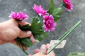 How do you make fake plants? How To Make Elegant Centerpieces Using Distilled Water And Silk Flowers