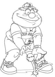 Color your favorite baseball team with this pixel art boston red sox coloring page. Red Sox Coloring Page Coloring Home