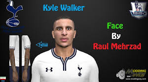Kyle) geboren te sheffield, england, united kingdo. Kyle Walker With Tattoo Pro Evolution Soccer 2014 At Moddingway
