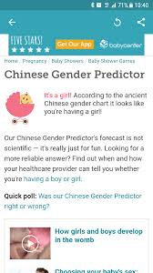 Chinese Gender Predictions May 2018 Babies Forums What