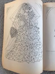 This adult themed coloring book contains page after page of the wonderfully weird shoppers you're likely to encounter at the land of walmart. 1990 Barbie Wedding Coloring Book Golden Mattel 48 Pages Unused Ebay Coloring Books Barbie Wedding Barbie Paper Dolls