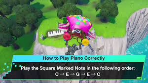 Harmony team yumekui shirokuo baku. Fortnite Visit An Oversized Piano Location Gamewith