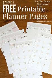 More Free Planner Pages The Make Your Own Zone Free Planner Pages Planner Pages Planner Printables Free
