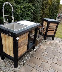 By including an outside kitchen area to the mixture, of path. Outdoor Sinks Convenient And Cheap Backyard Ideas In 2021 Outdoor Kitchen Outdoor Sinks Backyard Kitchen