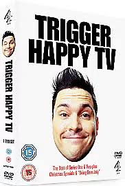 TRIGGER HAPPY TV DOM JOLY Complete Box Set-Series One & Two +  Specials-Region 2 $45.00