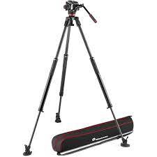 Manfrotto 504x Fluid Video Head With 635 Fast Carb Mvk504xsngfc