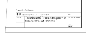 Für die schriftfelder für technische zeichnungen gilt die norm en iso 7200. Ihk Schriftfeld Template Siemens Digital Industries Software Solid Edge Losung Vorhanden Foren Auf Cad De