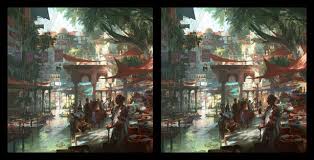 Look At These Paintings Cross Eyed And They Pop Into 3 D Cool Optical Illusions Painting Stereoscopic