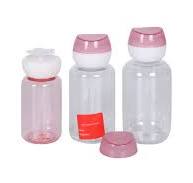 Flower Pump 100 200 300ml PET Nail Polish Remover Bottle