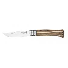 Couteau Opinel N 08 Tradition Bouleau Lamelle Brun