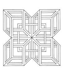 The optical illusions in these crayola art with edge optical illusions coloring pages create bold, intense images that pop off the page when brought to life with color. Visual Illusions Coloring Pages