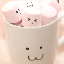 Cute Pink Marshmallow In Cup Ipad Wallpaper Cute Wallpapers For Ipad Wallpaper Iphone Cute Cute Marshmallows