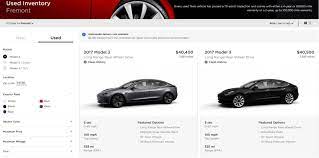 Its future absence will help yield a lower starting price. Tesla Starts Selling Used Model 3 Vehicles Online Electrek