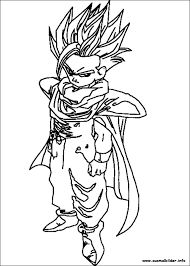 Dragon Ball Z Malvorlagen