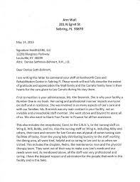 My dad is swimming in the sea. I Am Writing This Letter To Commend Your Staff At Kenilworth Care Kenilworth Care And Rehabilitation Center