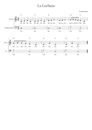 La Lechuza Melodia Fundamental Sheet Music For Piano Cello Solo Musescore Com Hola chicos, en este video verán como tocar la musica: la lechuza melodia fundamental sheet