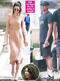 Tall jordan shielded their smooch kendall jenner surprises fans with snap showing off new shorter hairdo. Kim Kardashian Kendall Jenner Can T Date Jordan Clarkson He S Not Famous Enough Jordan Clarkson Kendall Jenner Types Of Fashion Styles