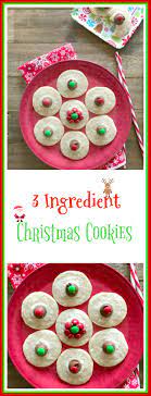 Here are our favorite 3 ingredient christmas cookie picks from this list 3 Ingredient Christmas Cookies Pams Daily Dish