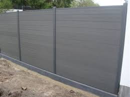 Sichtschutzzaun mit geschlossenen stahlprofilen 80 x 20 mm. Wpc Sichtschutz Komplettset Aus Polen