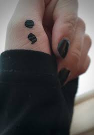 85 Inspiring Semicolon Tattoo Ideas That You Will Love Read on for our gallery of the top 75 best finger tattoo design ideas for men. 85 inspiring semicolon tattoo ideas