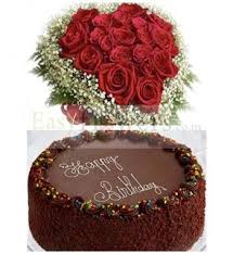 Heart Shape Happy Birthday Chocolate Cake My Hearty Love N Cake Cake Chocolate Cream Cake Flower Cake