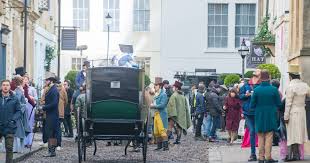 Bridgerton is an american streaming television period drama series created by chris van dusen and produced by shonda rhimes. Netflix Pictures From Bridgerton Filming Shows How Bath Streets Are Transformed And Taken Back In Time Somerset Live