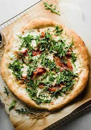 Arugula Prosciutto Pizza Life As A Strawberry Recipe Prosciutto Pizza Pizza Recipes Homemade Arugula Pizza Recipes