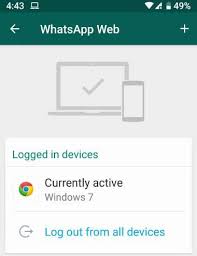 Whatsapp работает в браузере google chrome 60 и новее. How To Logout Whatsapp Web From Android Mobile Remotely And Pc Laptop Bestusefultips Web Account Web Log Logout