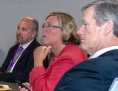 Governor and Lt. Governor visit, thank Westfield Gas & Electric